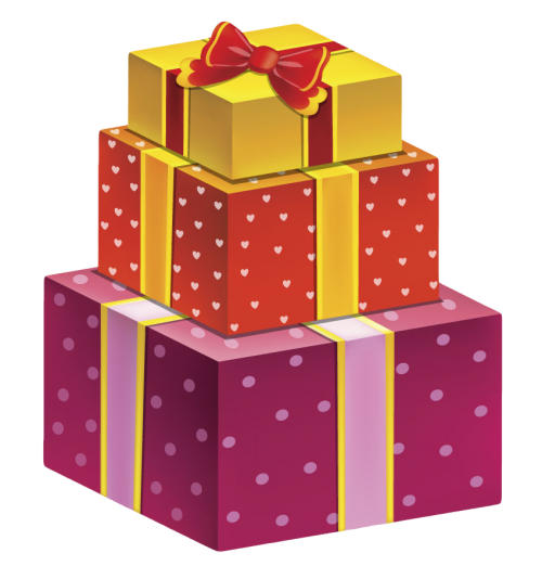 Present Gift PNG Image with Transparent Background