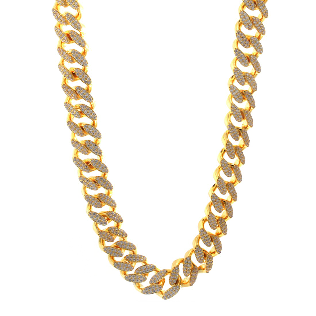 Pure Gold Chain PNG Hoogwaardige Afbeelding