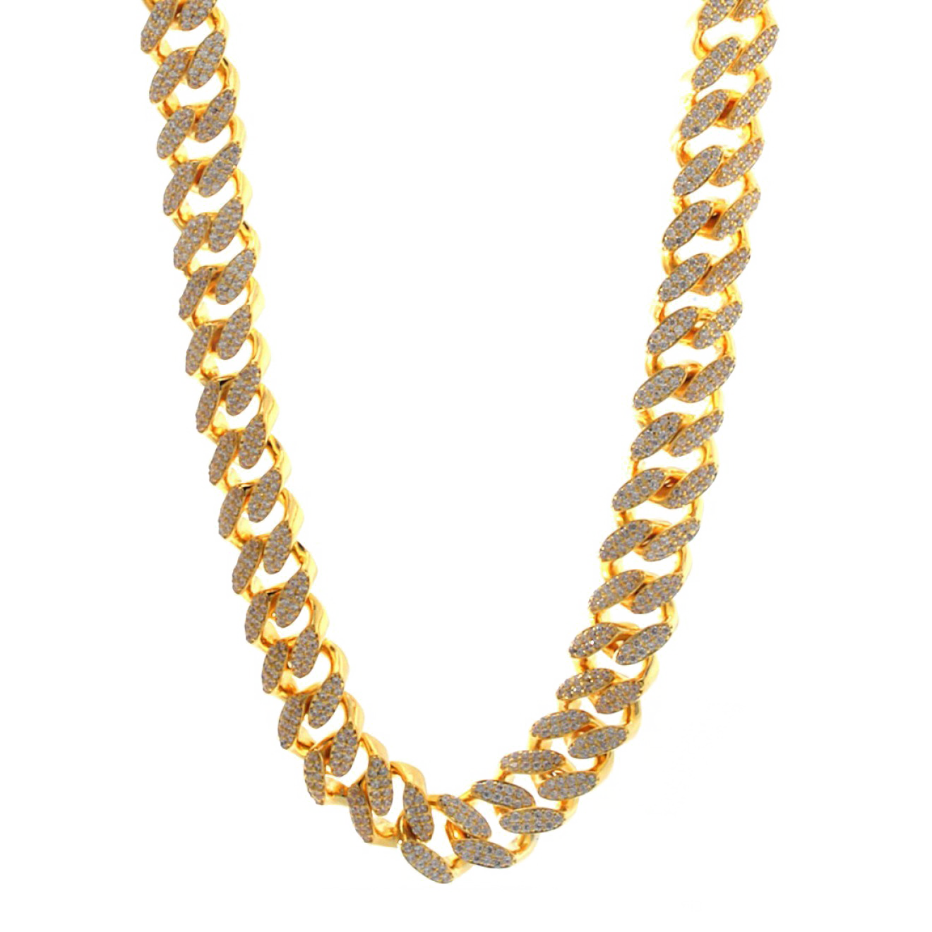 Pure gouden ketting PNG Foto