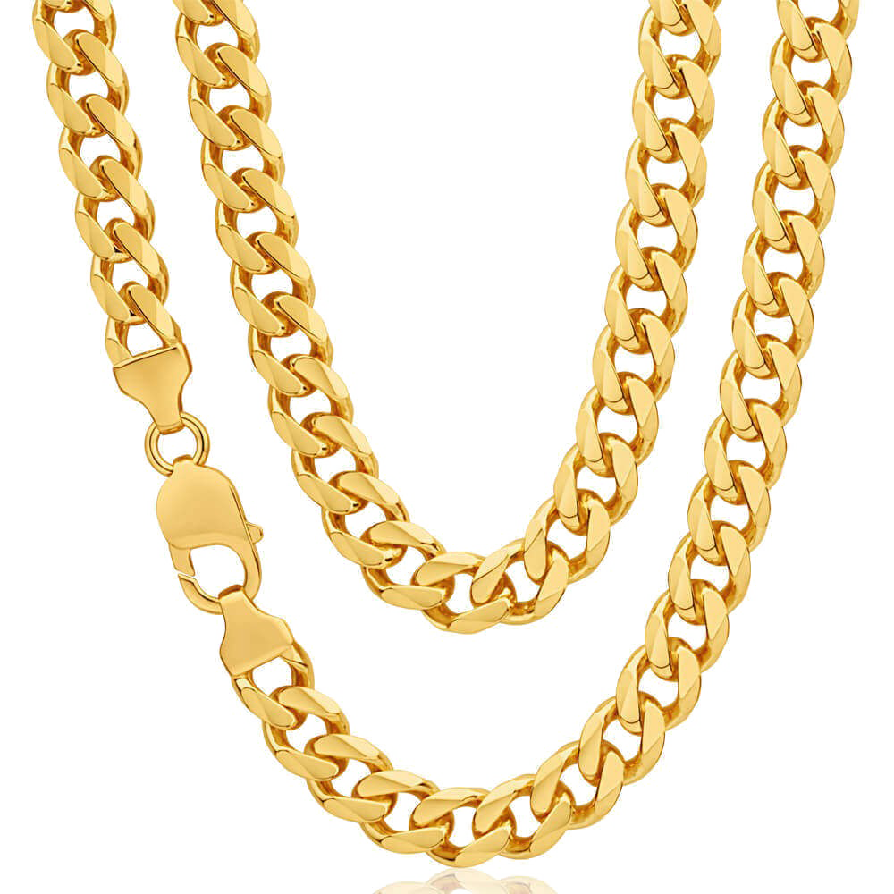 Pure Gold Chain PNG Transparent Image