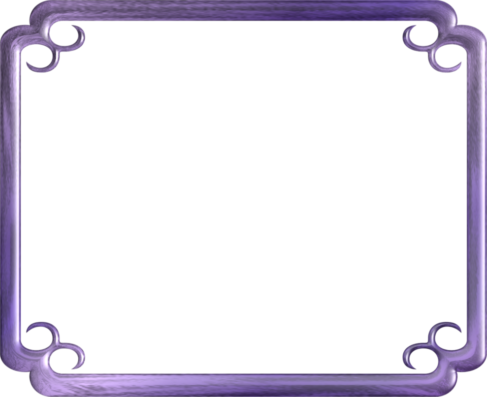 Purple Frame PNG High-Quality Image