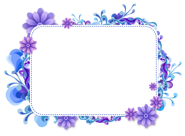 Purple Frame PNG Image