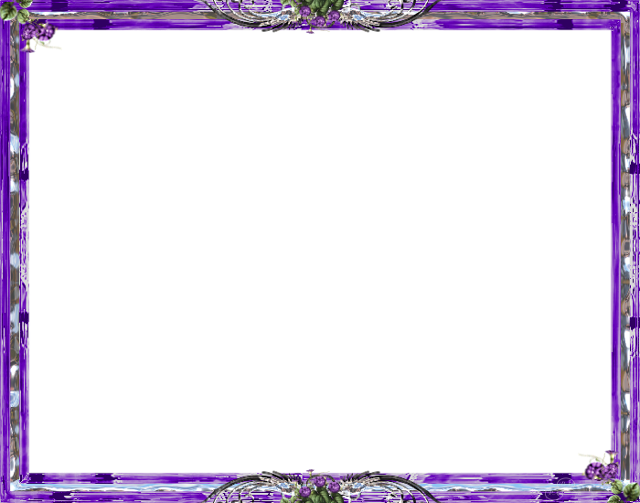 Purple Frame Transparent Background PNG