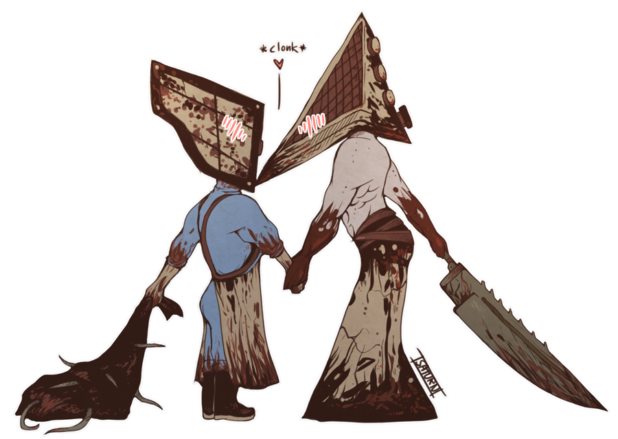 Pyramid Head PNG Image Background