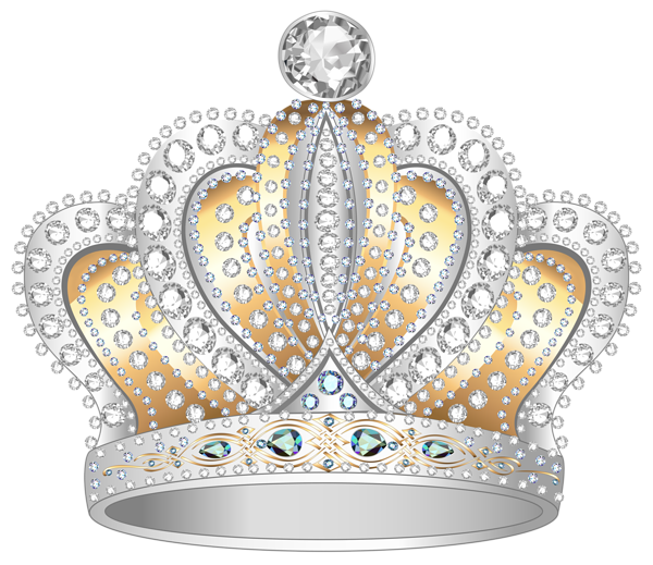 Reine couronne PNG image de haute qualité