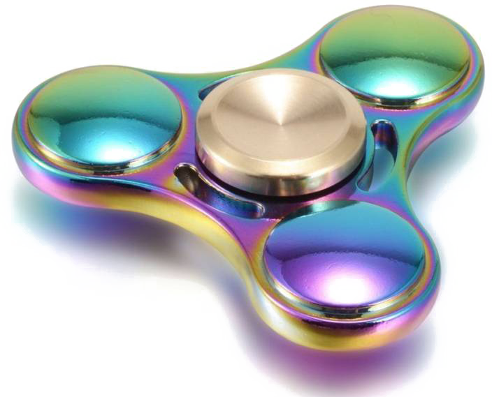 Rainbow Fidget Spinner Download Transparent PNG Image