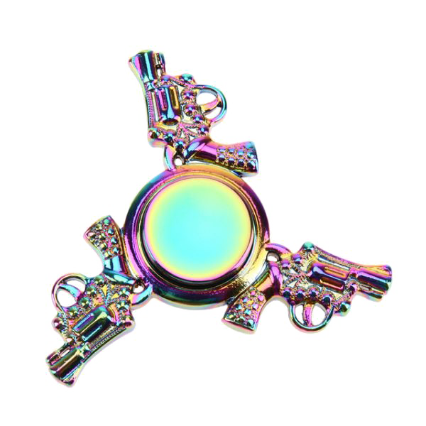 Rainbow Fidget Spinner PNG Download Image