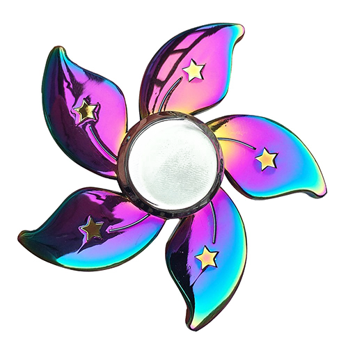 Rainbow Fidget Spinner PNG High-Quality Image
