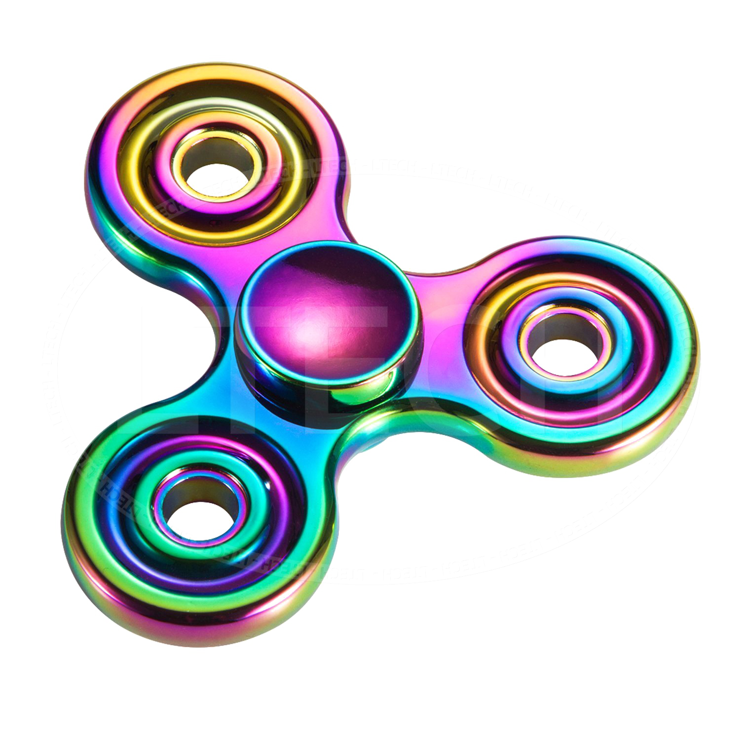 Rainbow Fidget Spinner PNG Picture