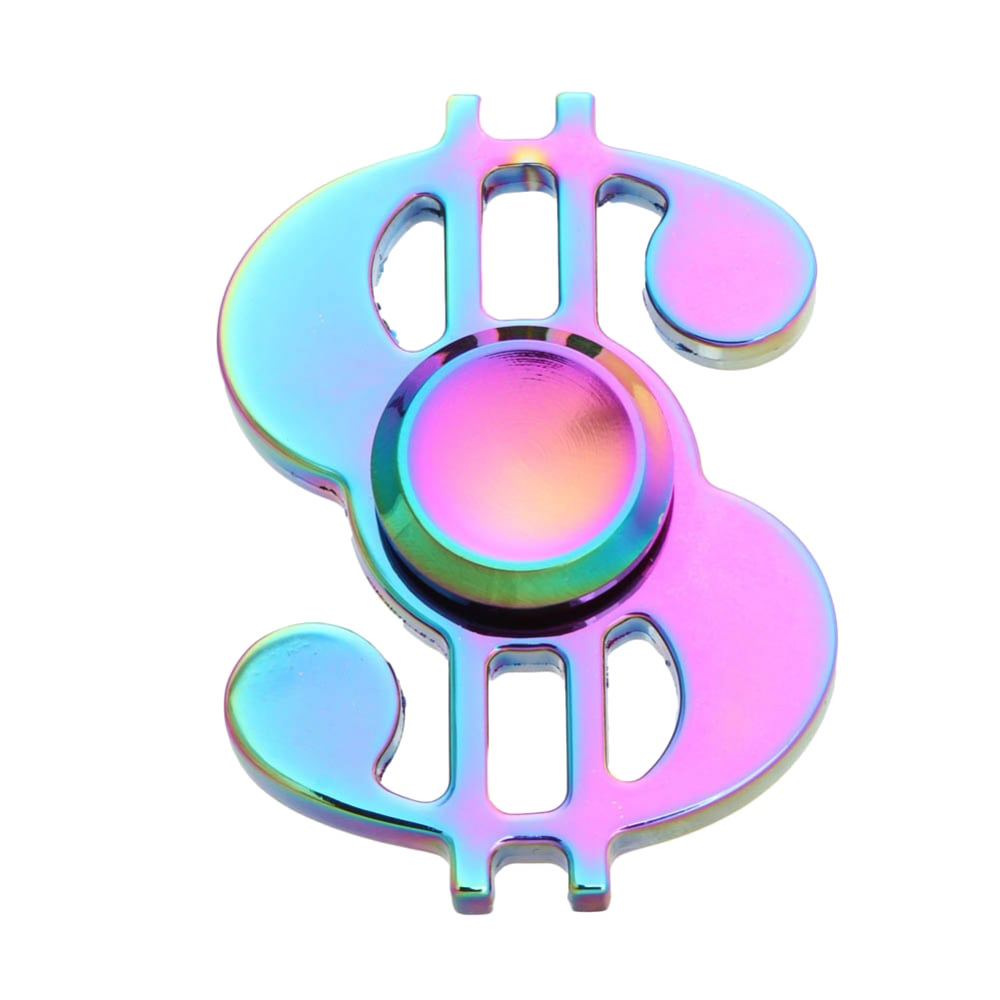 Rainbow Fidget Spinner PNG Transparent Image