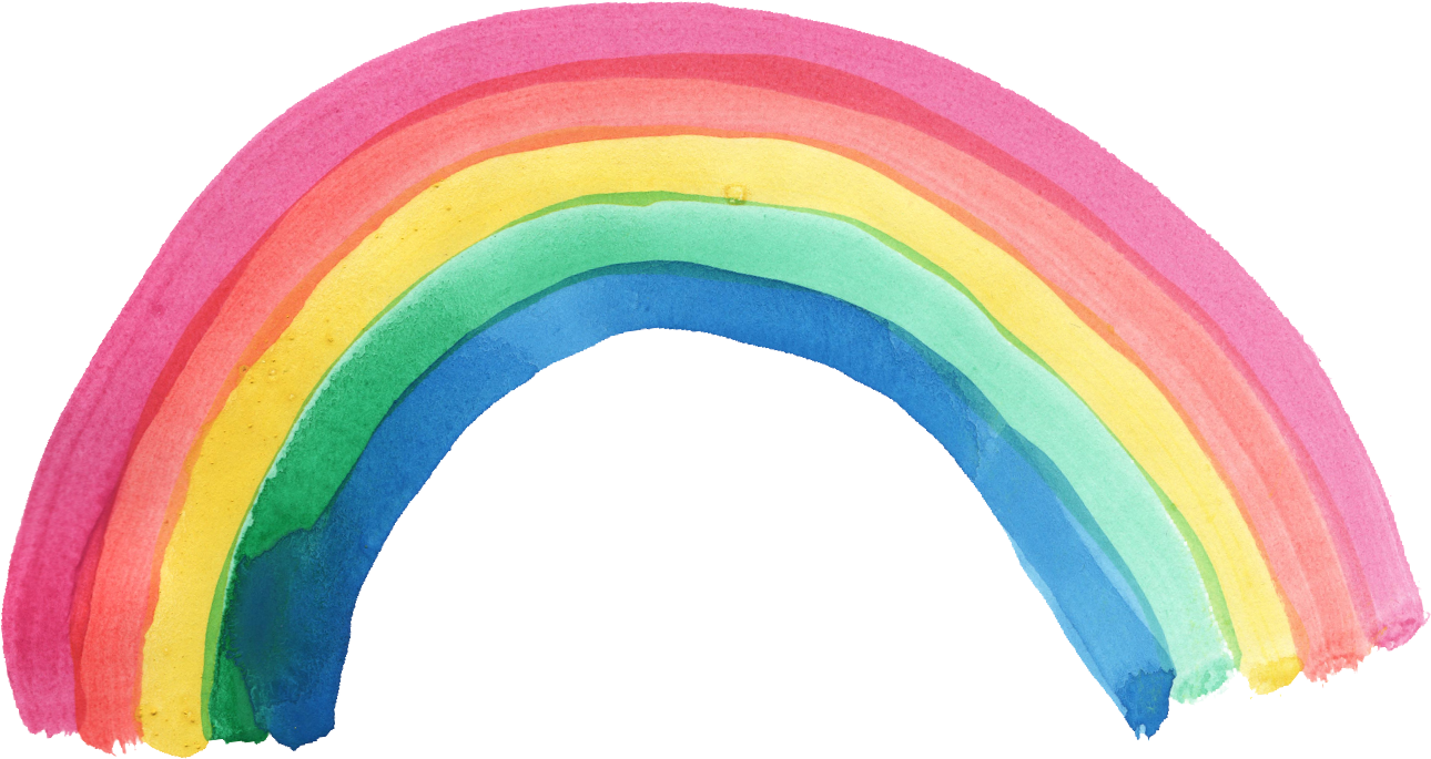 rainbow PNG صورة شفافة