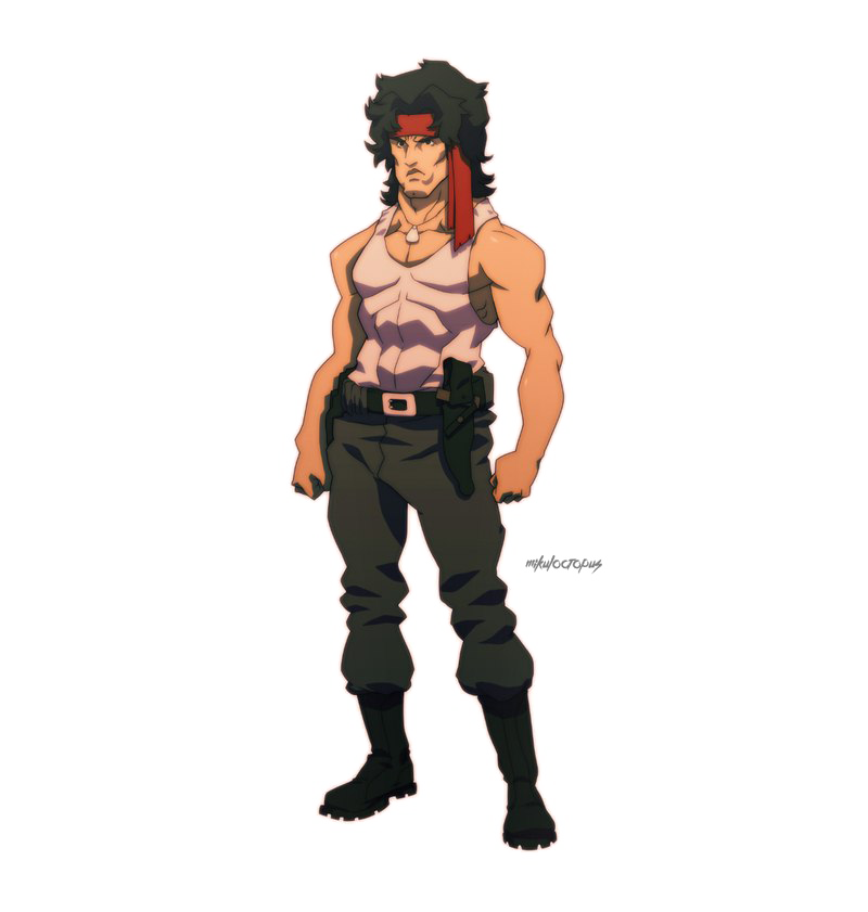 Rambo PNG Image Background