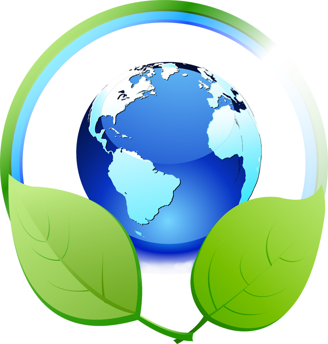 Recycling Earth PNG Background Image