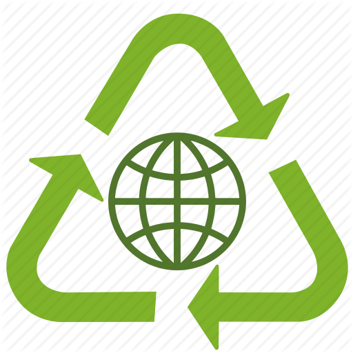 Recycling Earth PNG High-Quality Image