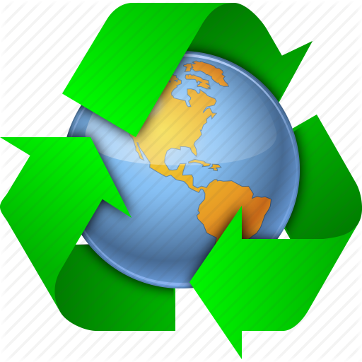 Recycling Earth Transparent Background PNG
