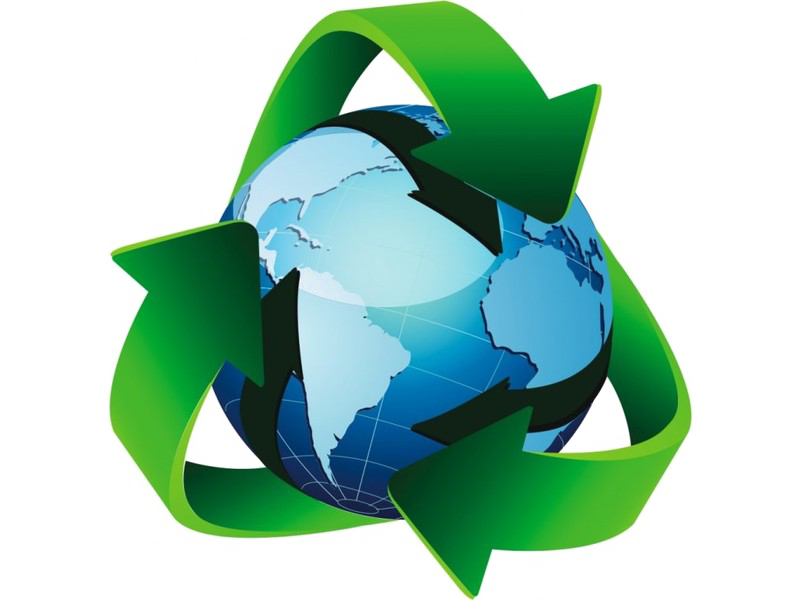 Recycling Erde Transparentes Bild