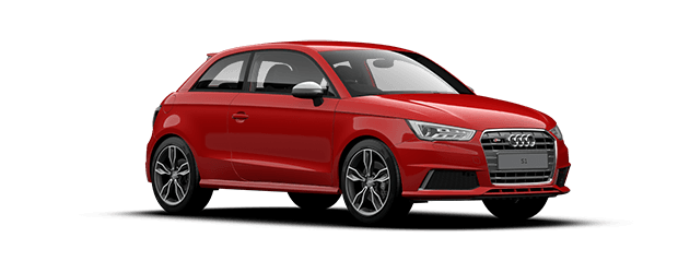 Immagine di Audi PNG rossa con sfondo Trasparente