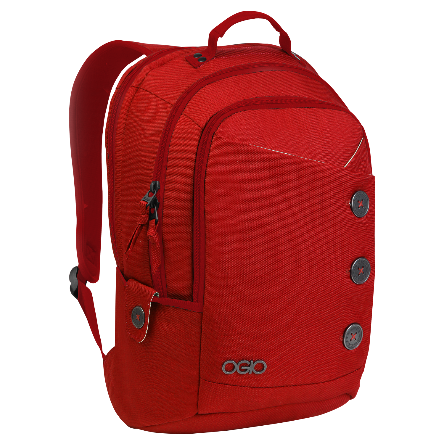 Red Backpack PNG Transparent Image