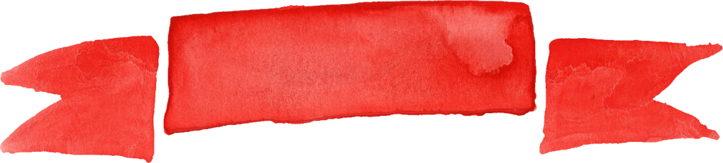 ดาวน์โหลดแบนเนอร์สีแดงภาพ PNG โปร่งใส