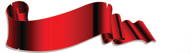 Rode banner PNG achtergrondafbeelding