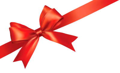 Red Bow Lint Gratis PNG-Afbeelding