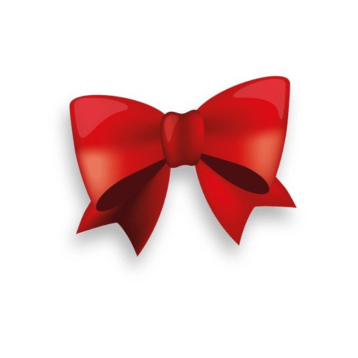 Red Bow Ribbon PNG Pic