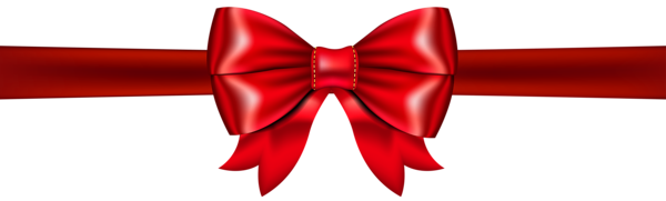 Red Bow Ribbon Transparent Image