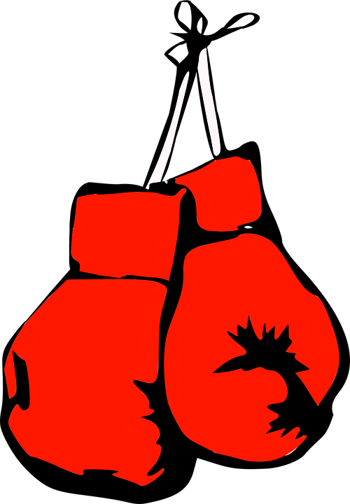 Red Boxing Gloves PNG Free Download