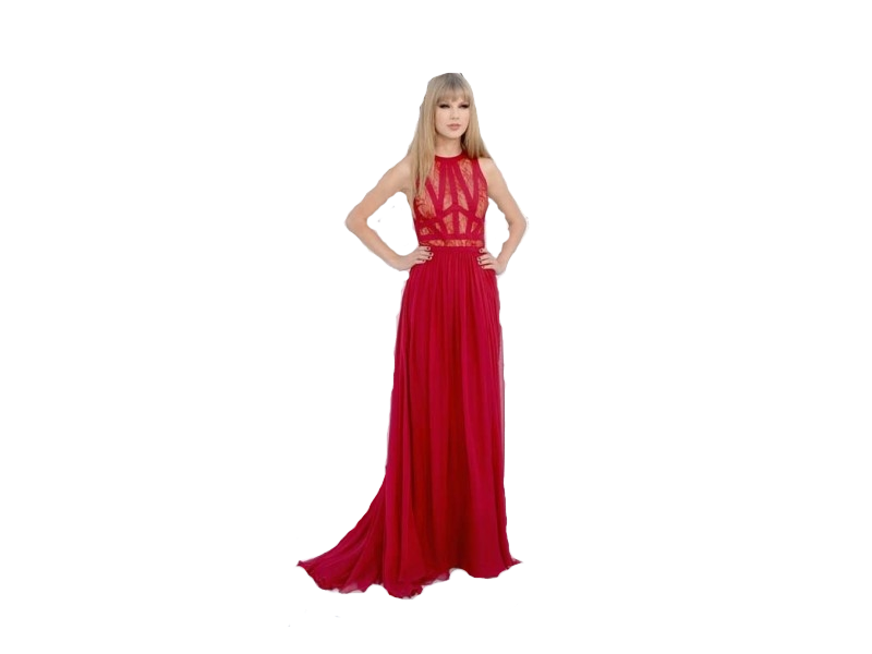 Red Dress PNG Image