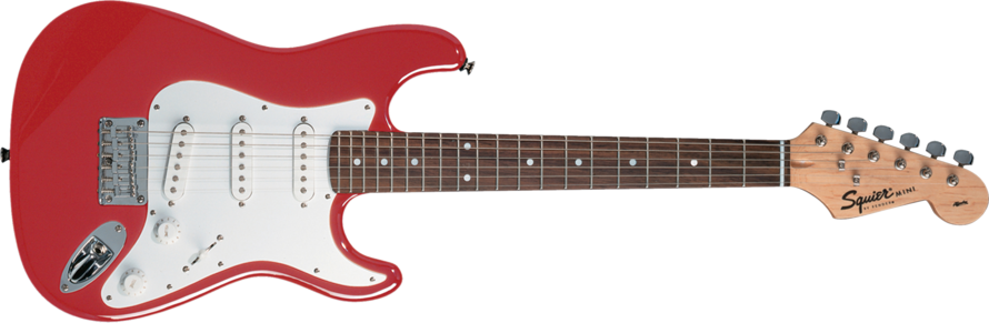 Fundo de imagem de PNG de guitarra elétrica vermelha