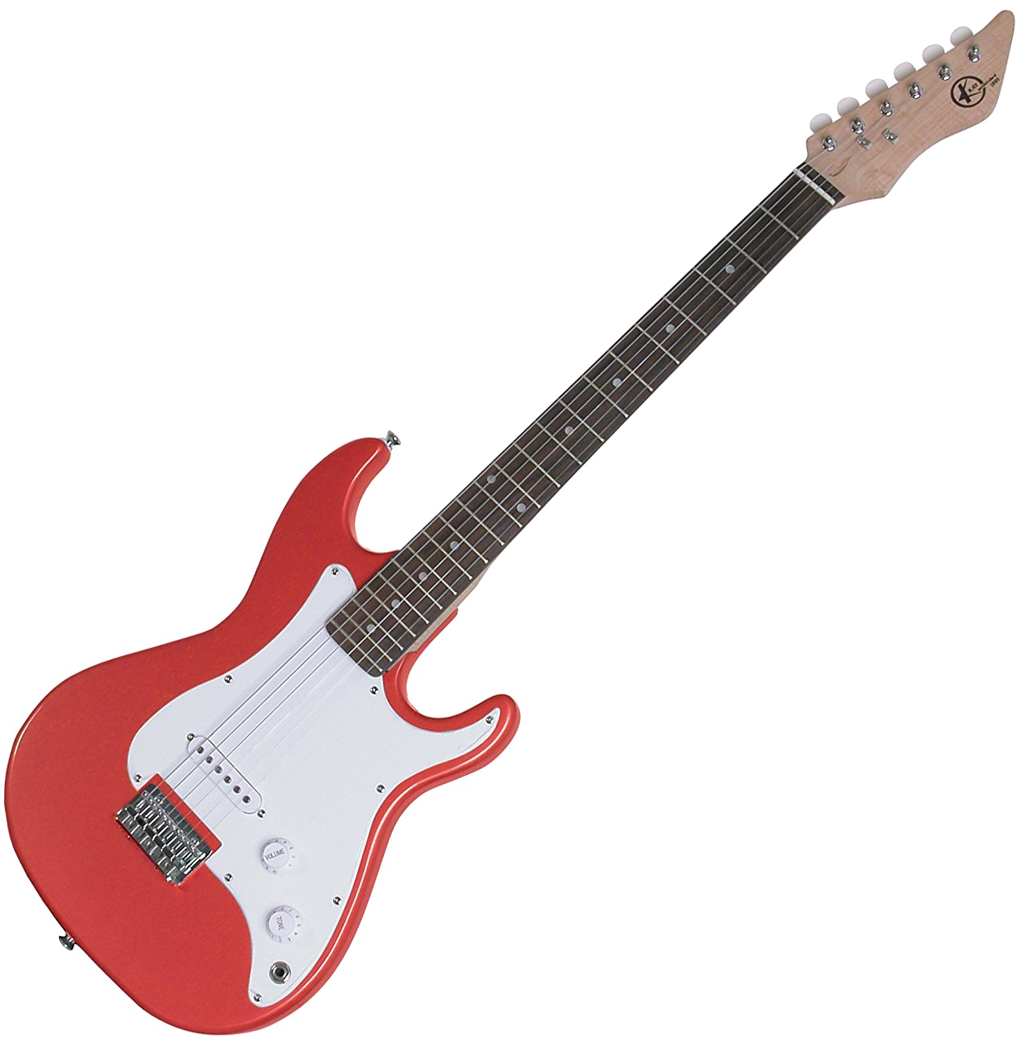 Красная электрическая гитара PNG Image