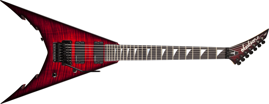 Красная электрическая гитара PNG прозрачное изображение