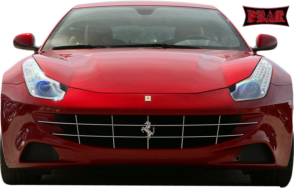 Red Ferrari PNG Download Image