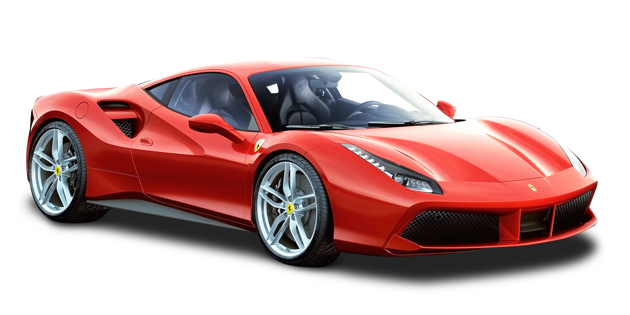 Red Ferrari Transparent Images