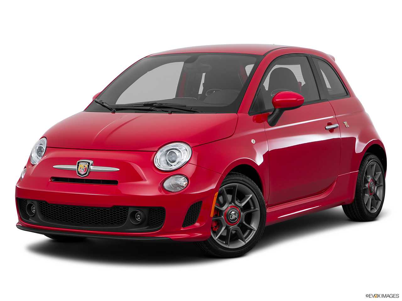 Red Fiat PNG Image Background