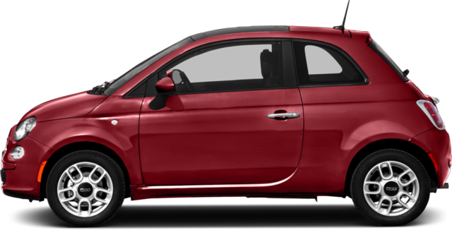 Red Fiat Transparent Image