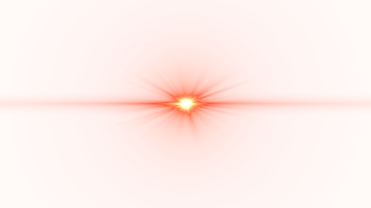 Red Flare PNG-Afbeelding