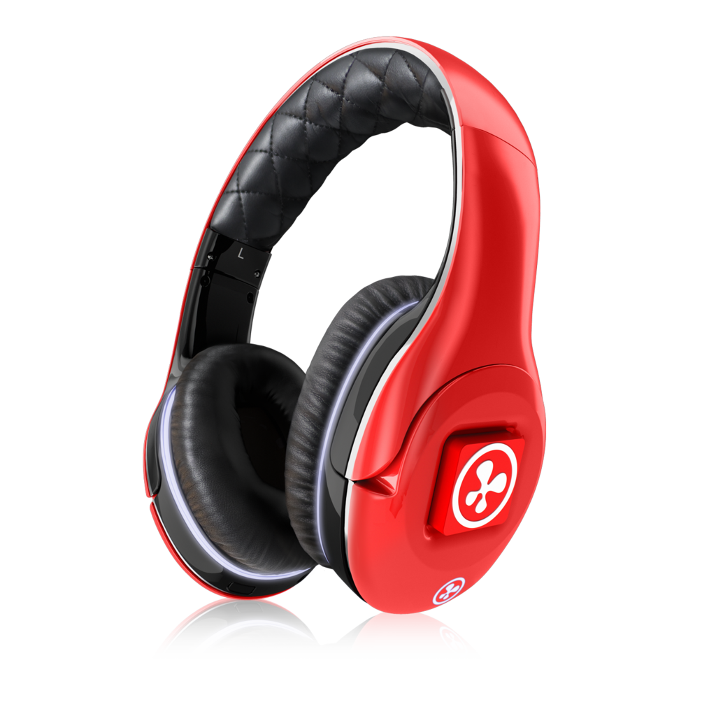 Red Headphone PNG High-Quality Image
