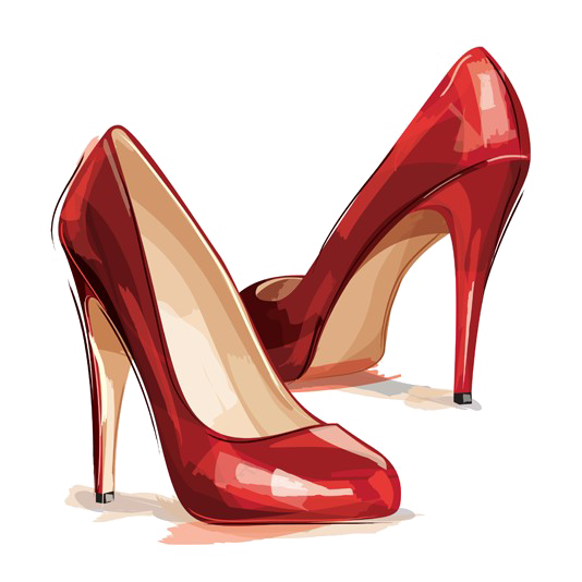 Red Heels PNG Picture