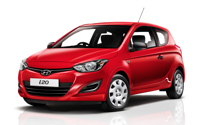 Red Hyundai PNG Background Image