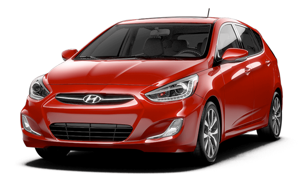 Красный Hyundai PNG высококачественный образ