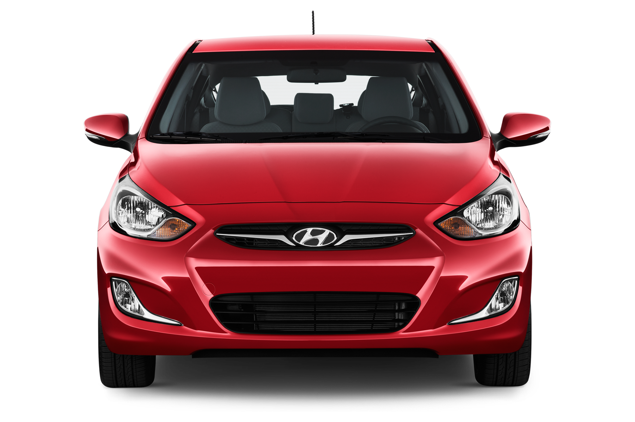 Red Hyundai PNG Image