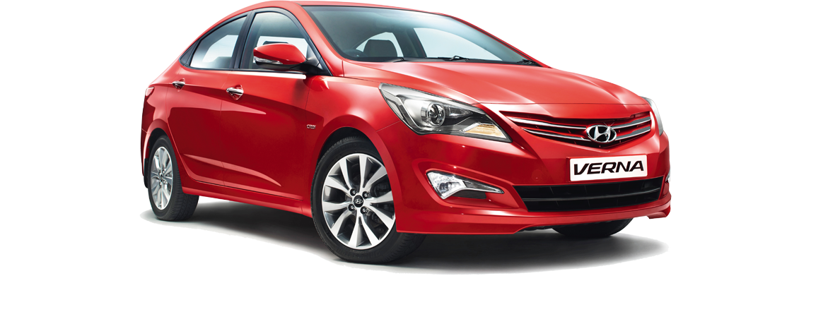 Red Hyundai Transparent Background PNG
