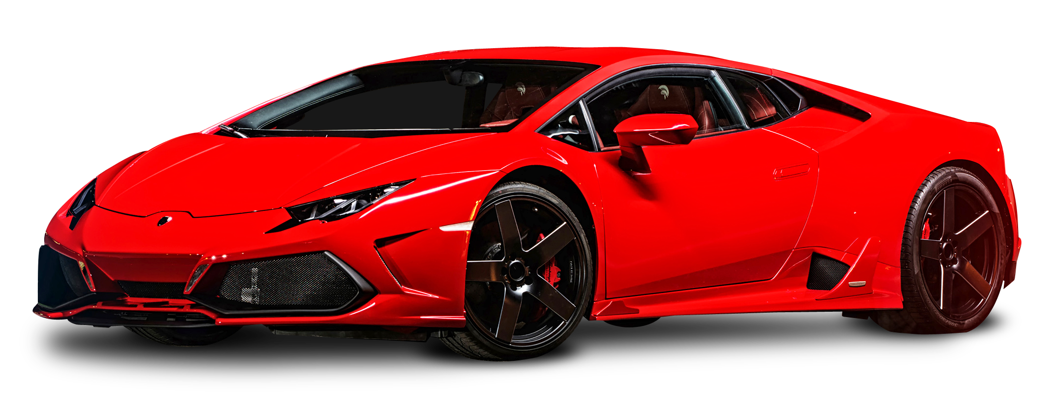 Red Lamborghini Free PNG Image