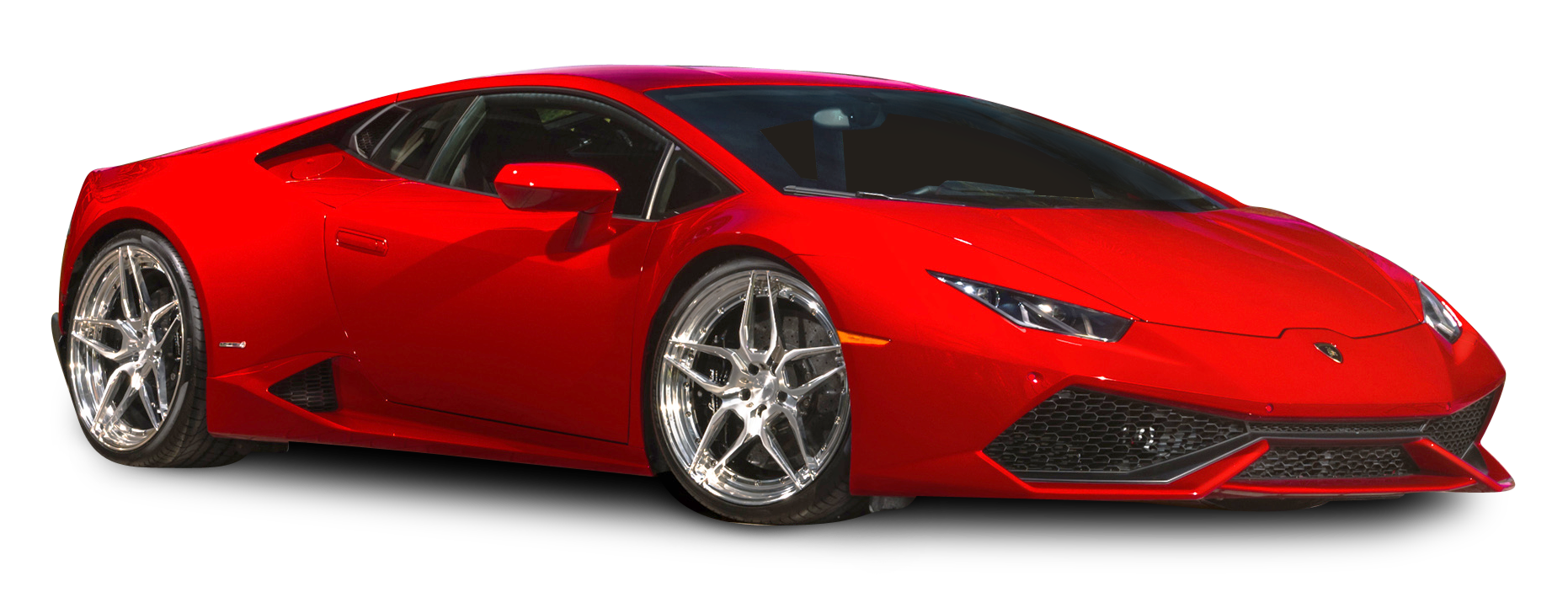 Red Lamborghini PNG High-Quality Image
