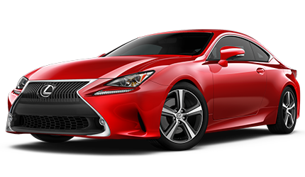 Red Lexus PNG Image Background