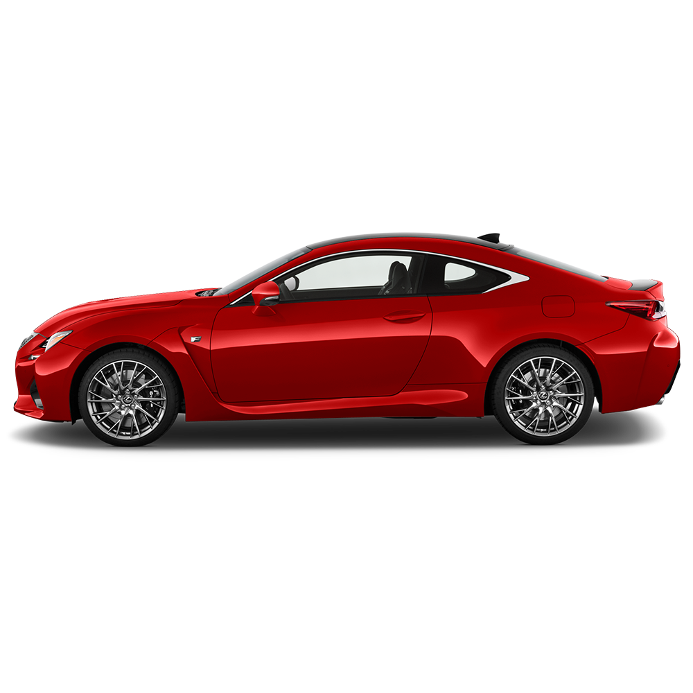 Red Lexus Transparent Background PNG