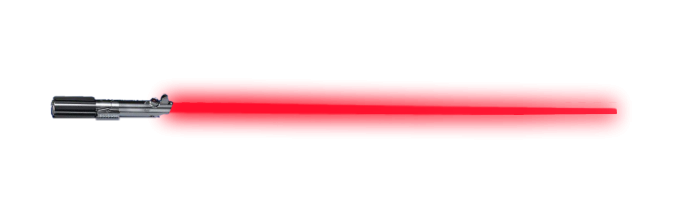 Red Lightsaber Gratis PNG-Afbeelding