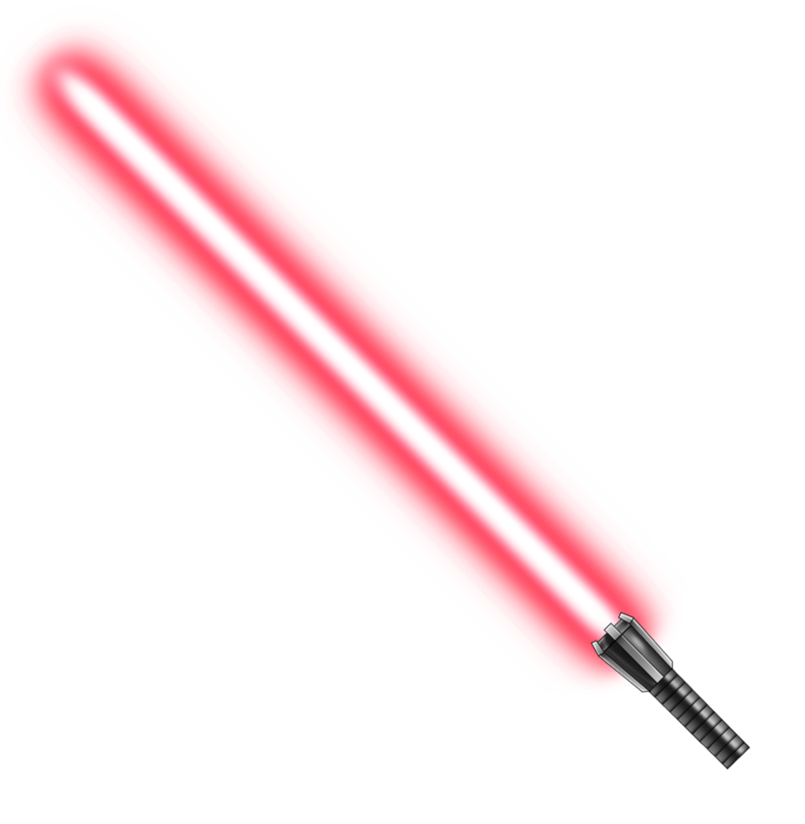 Red Lightsaber PNG Picture
