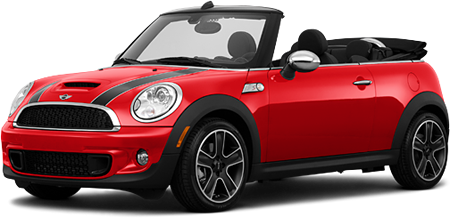 Red Mini Cooper PNG Image